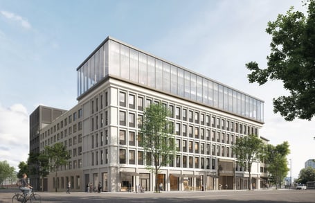 Visualisierung: Ankner Buchholz Architekten, Quelle: Ulmer Posthöfe GmbH
