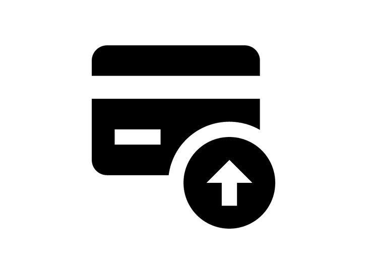 Schwarzes Katzensymbol mit gebogenem Rücken.