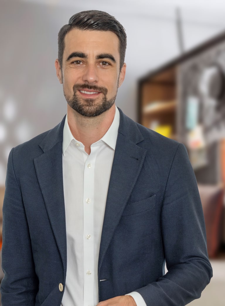 Portrait von Marco Meier, Mitglied der Geschäftsleitung der SV Group