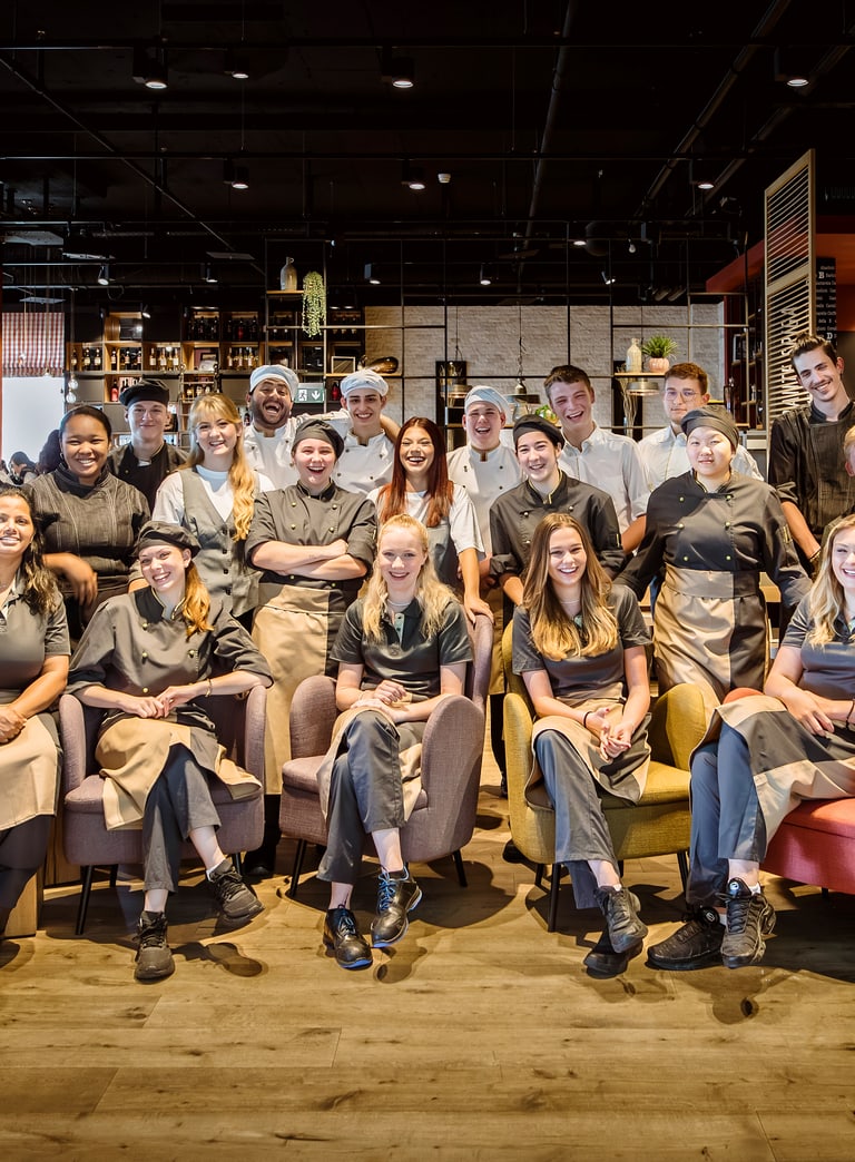 Gruppenfoto Chiefs for a Week im Seedamm Center in Pfäffikon SZ im 2023