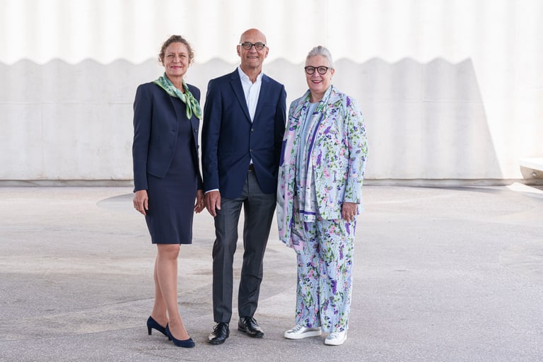 Verwaltungsrat: Annemarie, Kurt und Sabine