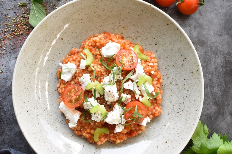 essen, gericht, risotto, kulinarik