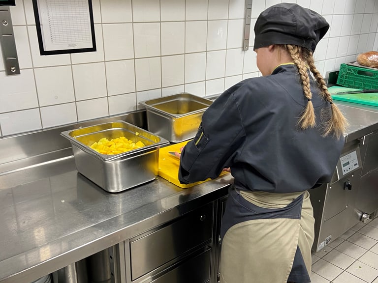 Kind das am Zukunftstag 2023 teilgenommen hat