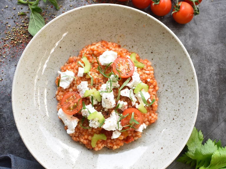 essen, gericht, risotto, kulinarik