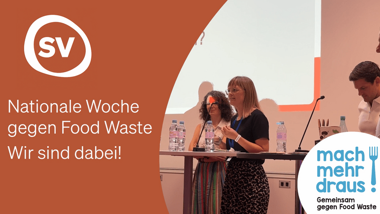 Video mit Fragen zum Thema Food Waste und wie die SV damit umgeht.